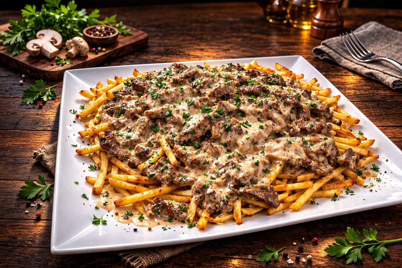 Beef Stroganoff